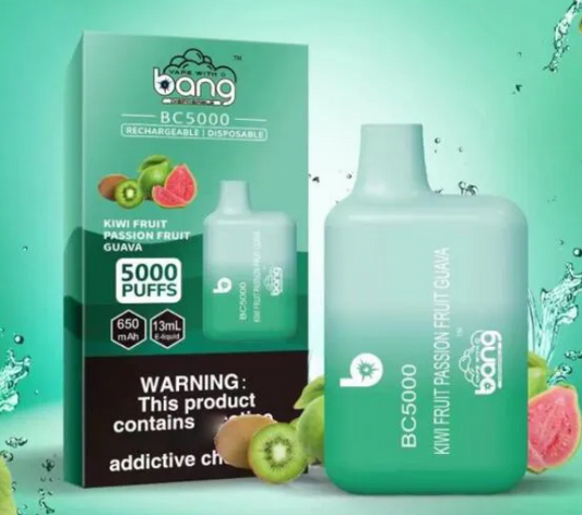 Bang BC5000 - Kiwi/Fruit de la Passion/Goyave